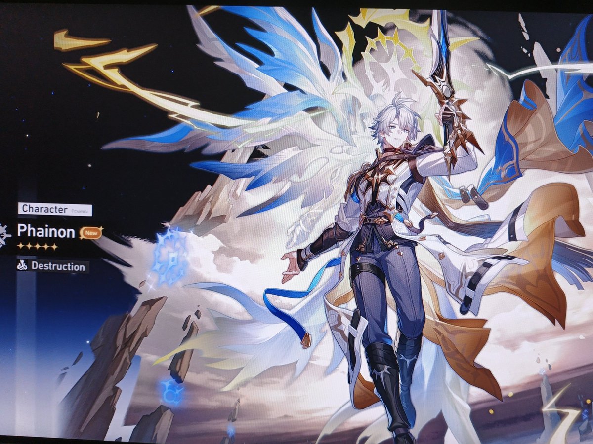 FINALLY I GOT HIM!! 😭
Does any of you have C6 yet 😆
#phainon