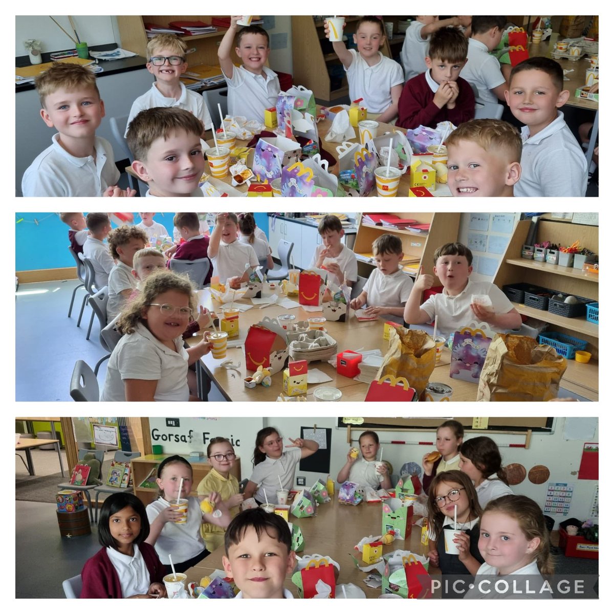 Through our Enterprise ideas, we made enough to enjoy a McDonald's in 3RP.