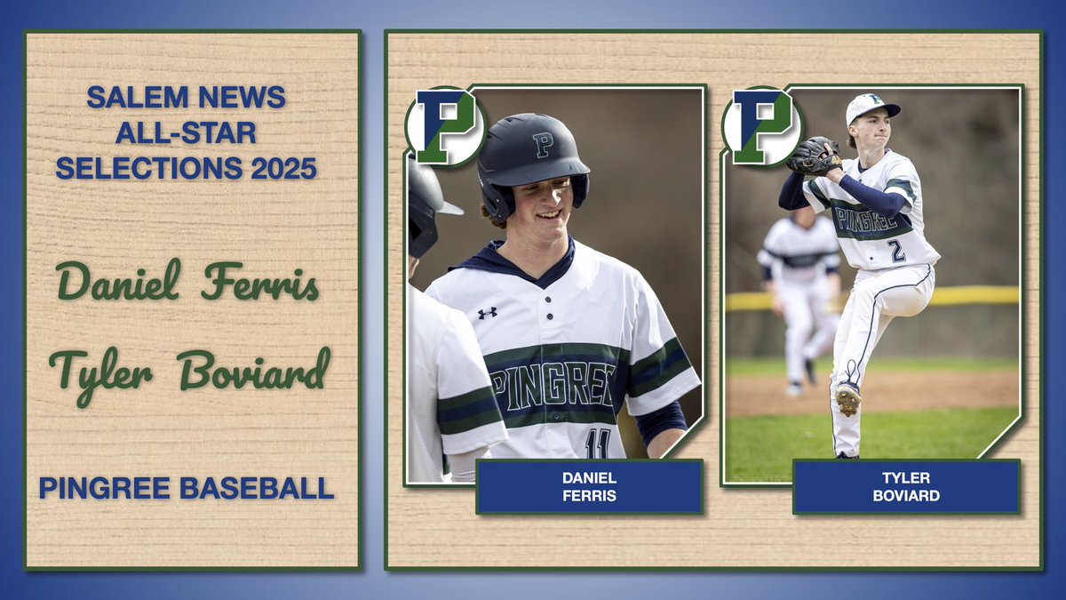 Congrats to our 2025 Salem News All-Stars: ‘25 1B Dan Ferris and ‘27 RHP/UT Tyler Boviard! ⚾️

#Highland9 <a href="/dferris_11/">Daniel Ferris</a> <a href="/tyboviard/">Tyler Boviard ‘27</a>