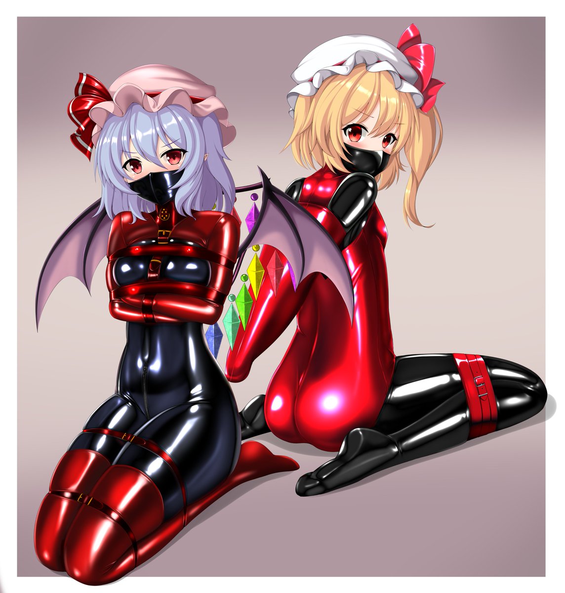 ぴっちり二人組!
一人よりお得なぴっちり🖤🖤 