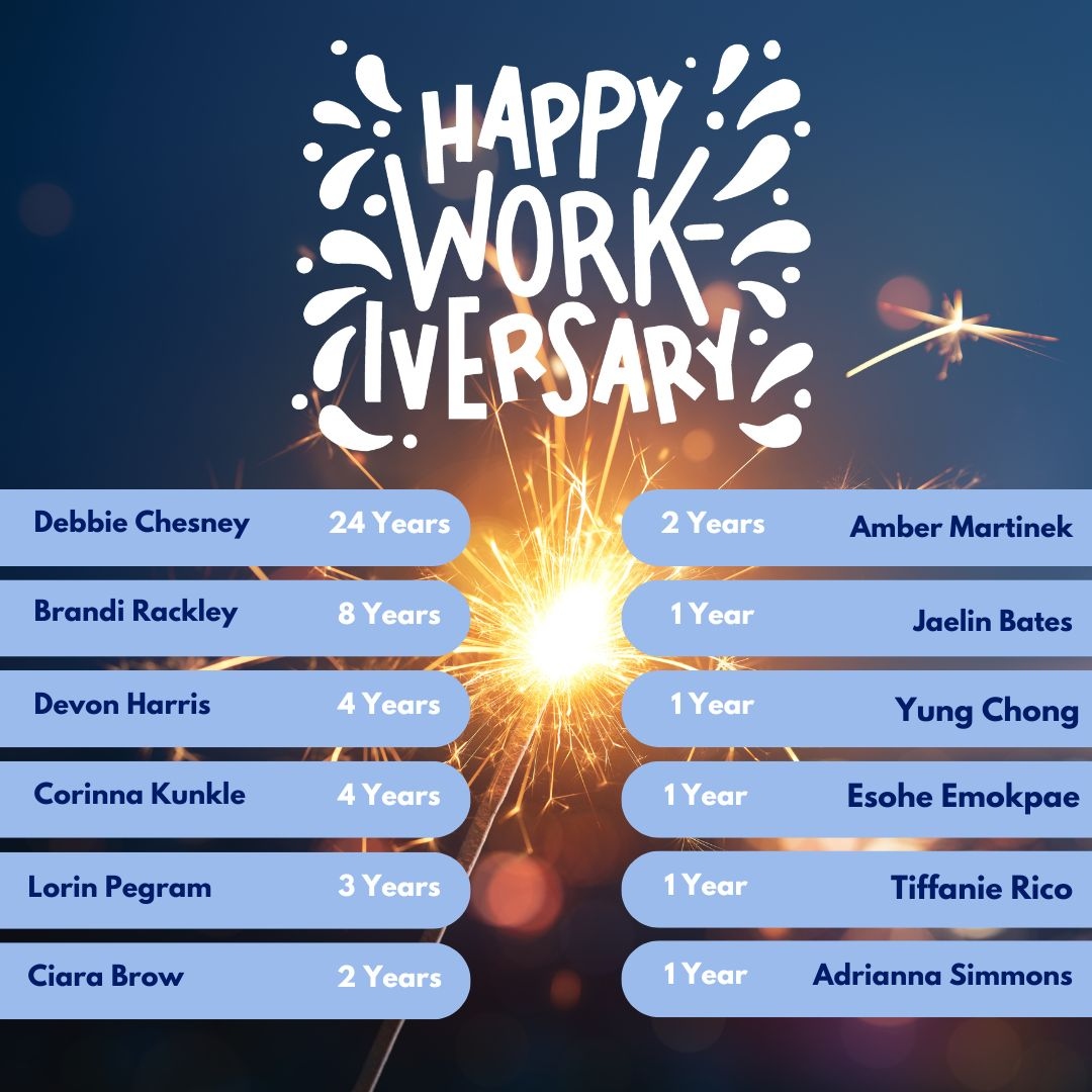 preferred_derm's tweet photo. Happy Workiversary to those celebrating an anniversary this July here at Preferred Dermatology! We couldn’t do it without you, and we are so grateful to have you with us each day! #WorkAnniversary #TeamPreferredDermatology #CelebratingSuccess #PreferredDermatology https://t.co/eew77Z1BLP