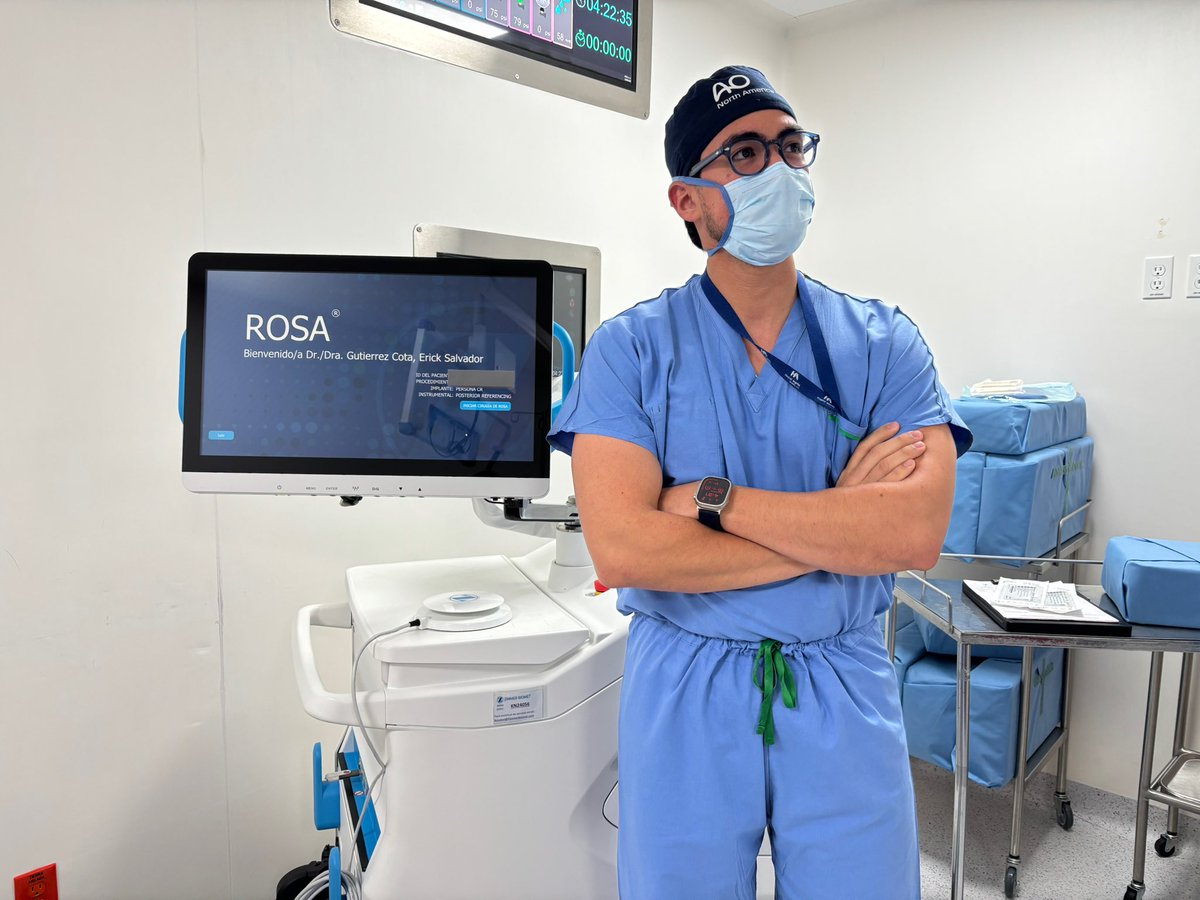 mexicosportsdoc's tweet image. Cirugía robótica de rodilla 

🤖🔀🦿

#orthotwitter #orthoX #rodilla #MedTwitter