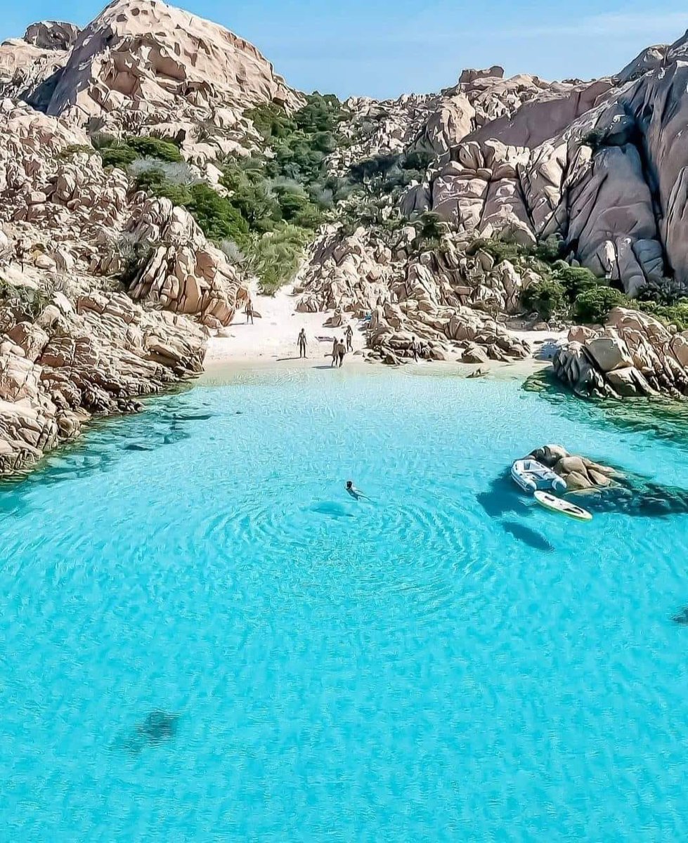 Cala Coticcio Beach  Sardaigne, Italie