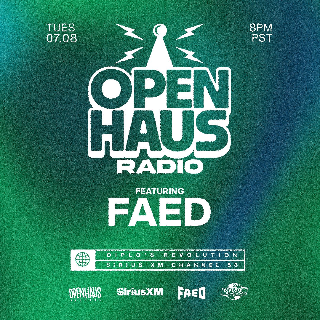 .#OPENHAUSRadio - 7.8.25 with FAED — Now available on Mixcloud &amp; Apple Podcasts App [LISTEN]: headlinermusicclub.com/open-haus-radi…