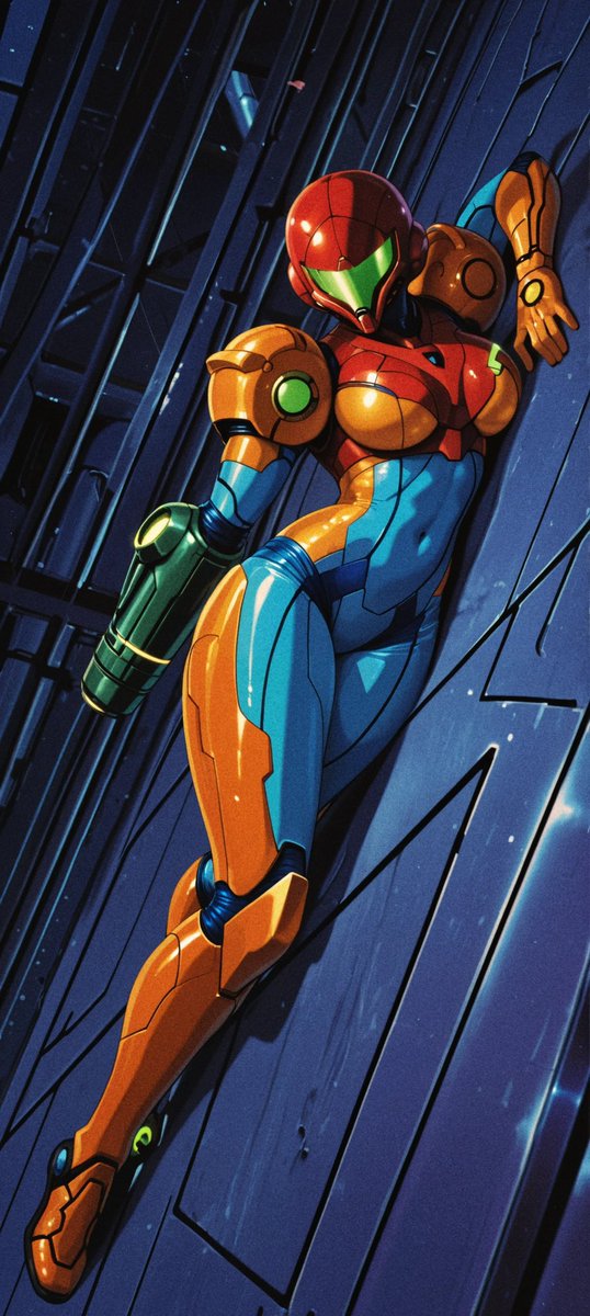 theSosiKevin's tweet photo. Lovely Samus Aran in Action 🤖🔥 https://t.co/I0rhET6Cd6