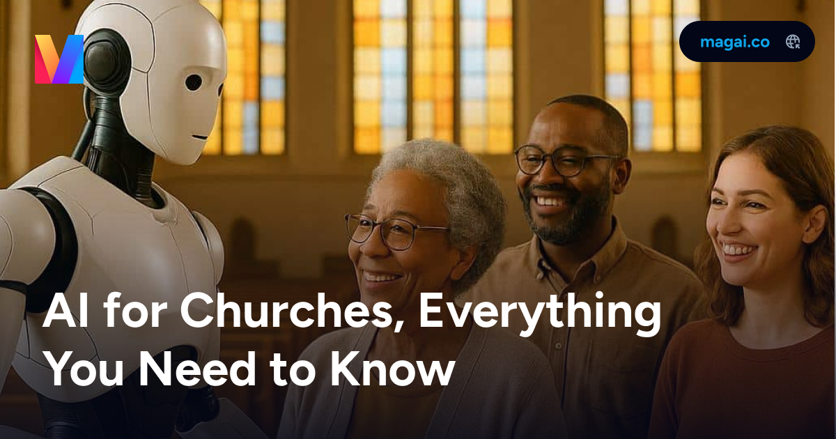 🙏 45% of church leaders now use AI, freeing up 65% more time for ministry work. Discover how AI is transforming church operations while keeping faith personal and meaningful.
Learn more: magai.co/ai-for-churche…