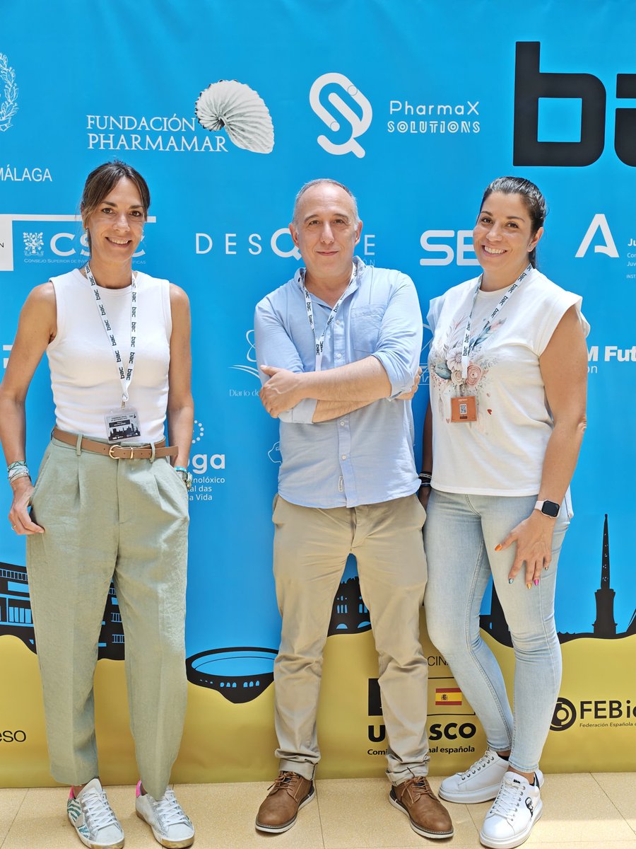 dfmatarin's tweet image. En el @BAC_FEBiotec de Málaga. Estupenda organización y encantado de apoyar este gran congreso.