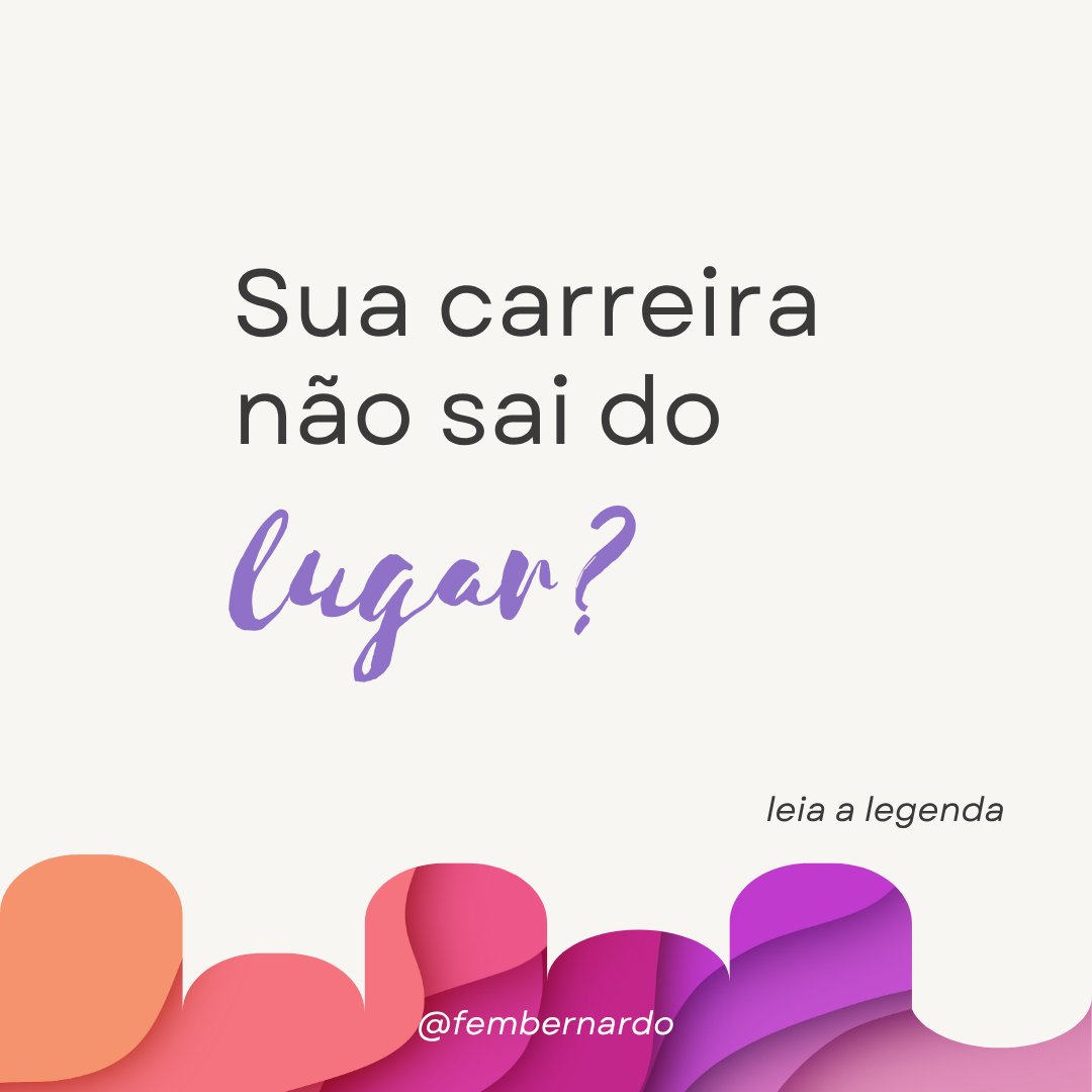 fembernardo's tweet photo. Já tentou de tudo e ainda sente que não sai do lugar na sua #carreira?

Pode ser que o problema não seja esforço.
Mas cansaço, excesso de caminhos e falta de clareza.

Segue o fio 🧵 https://t.co/2v6YlSOuMo