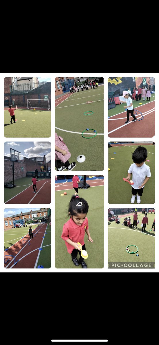 MarlboroughPrim's tweet image. Reception enjoyed their sports day! We did lots of different activities including an egg and spoon race, beanbag throwing, penalty shoot out. #EYFSPD