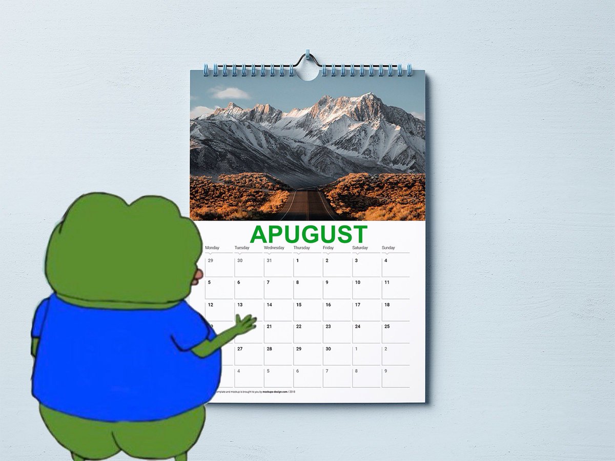 $apu is just around the corner
#apugust