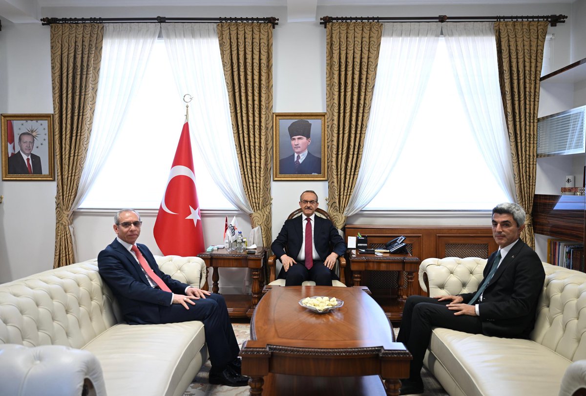 Milli Eğitim Bakanlığı Başmüfettişi Talip Kaban’a Ziyareti İçin Teşekkür Ederim.