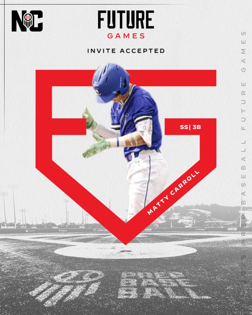 Prep Baseball North Carolina (@prepbaseballnc) on Twitter photo INVITE ACCEPTED โ
'27 SS Matty Carroll joining #TeamNC at #PBFG25โญ
<a href="/_mattycarroll/">Matty Carroll</a> | <a href="/CHRISTIANBSBALL/">Charlotte Christian Baseball</a> | <a href="/SBATheShow/">Showcase Baseball Academy</a> | <a href="/prepbaseball/">Prep Baseball</a> INVITE ACCEPTED โ
'27 SS Matty Carroll joining #TeamNC at #PBFG25โญ
<a href="/_mattycarroll/">Matty Carroll</a> | <a href="/CHRISTIANBSBALL/">Charlotte Christian Baseball</a> | <a href="/SBATheShow/">Showcase Baseball Academy</a> | <a href="/prepbaseball/">Prep Baseball</a>