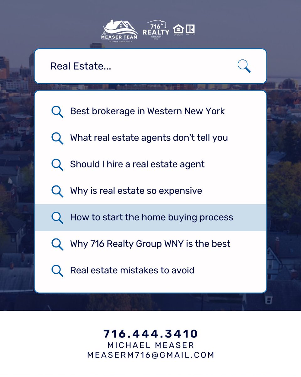 MikeMeaser716's tweet photo. Whether you're wondering where to start, what to avoid, or why we stand out — I’ve got the answers you need! Let’s take the guesswork out of buying and selling 💙🏡
#716RealtyGroupWNY #BuffaloRealEstate #BuffaloBrokerage #RealEstate #BuffaloNY https://t.co/mnBYMd6HO5