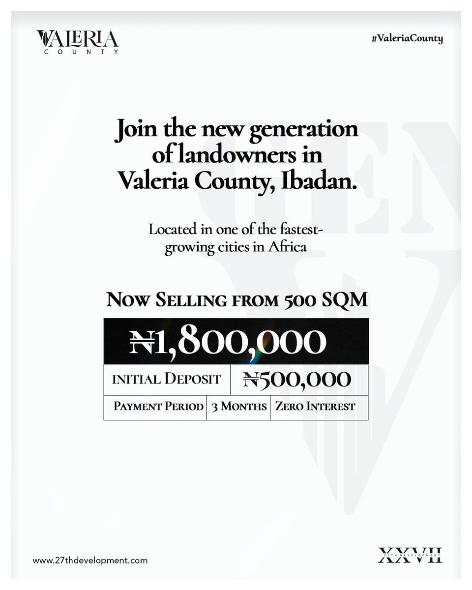 DonaldVee238897's tweet photo. If you know, you know…😉😅
Donald Properties;
📲: 08026945901
📧: donaldokeke0@gmail.com
WhatsApp: https://t.co/McURReXbVW
Or simply send us a DM!
#27thdevelopmentLLC #Investment #Diaspora #ValeriaCounty #GenV #Donald_Properties #DeeVee_Properties https://t.co/raroIxepm8