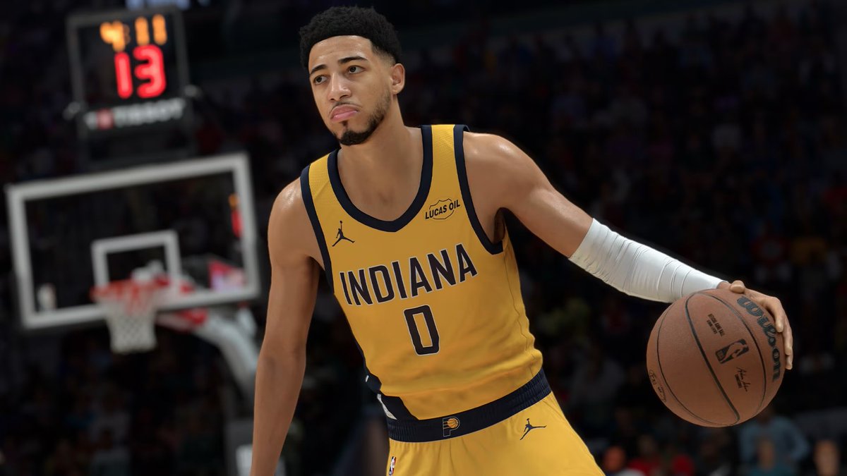 FIRST LOOK AT HULIBURTON IN #NBA2K26