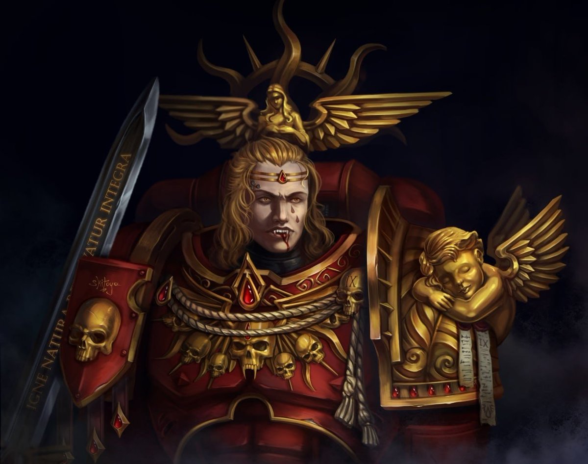 skitoya's tweet image. &quot;Apollo&quot;
Blood Angel