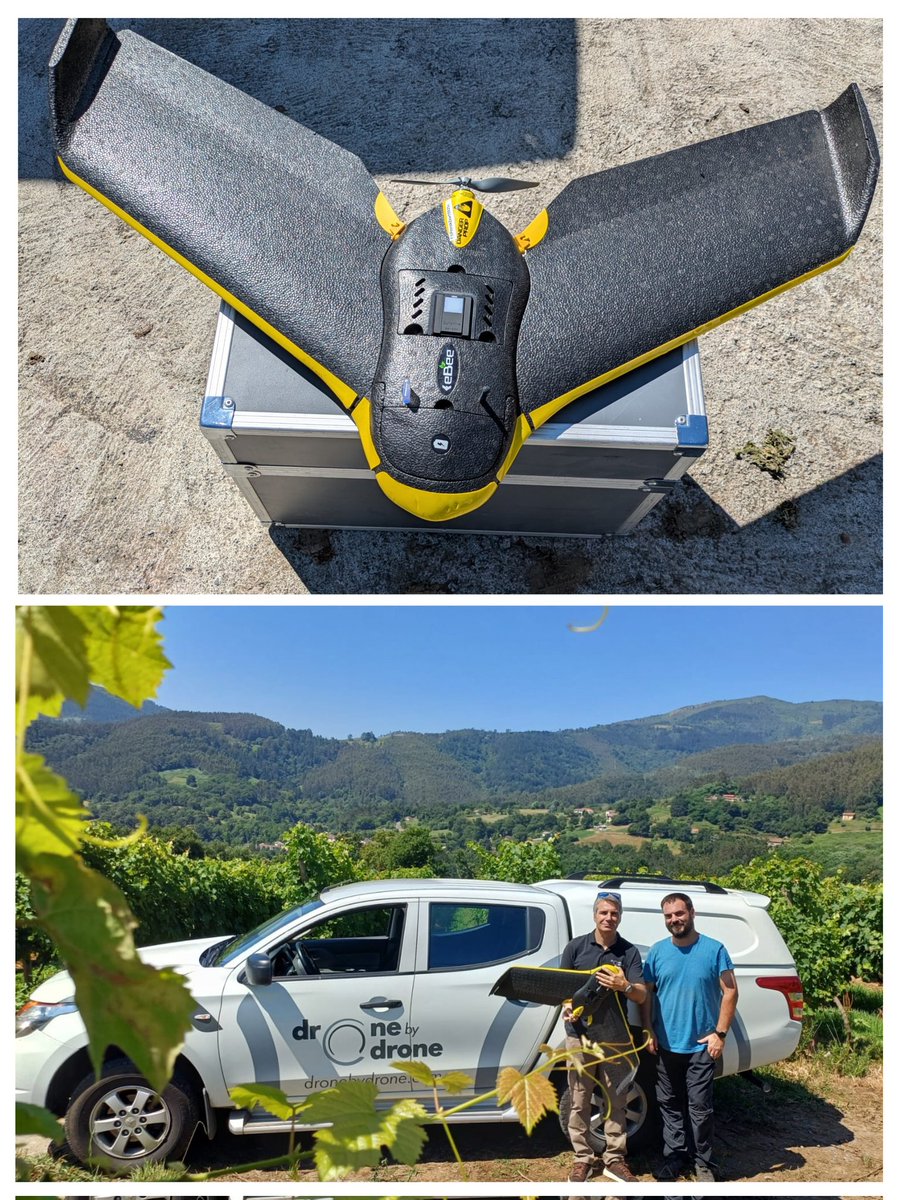 itxasa's tweet photo. #Agriculturadeprecision #drones La tecnología al servicio del viñedo. Monitoreo de nuestros viñedos para mejorar los rendimientos de forma sostenible 🌱🍇
@dronebydrone 
#TxaTxabarri #viñedo #mahastia #txakoli #bizkaikotxakolina https://t.co/nGAAFU5N8L