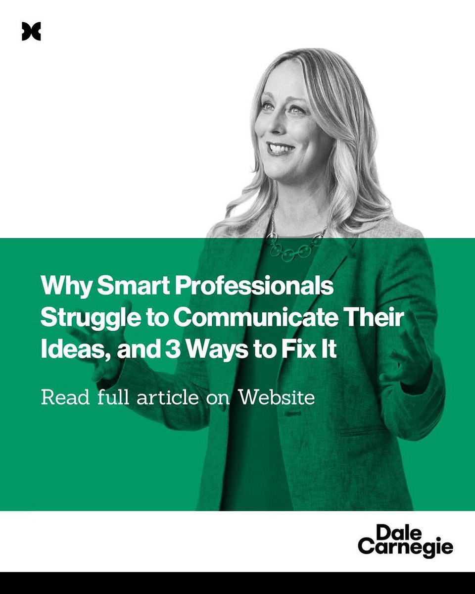 DaleCarnegieNG's tweet photo. Dr. Adebayo is a brilliant data scientist. She can analyze complex datasets, build predictive models, and extract insights that could transform her company's strategy. But when she presents her findings to the executive team, she watches their eyes glaze over. https://t.co/pqPSPRbQgz