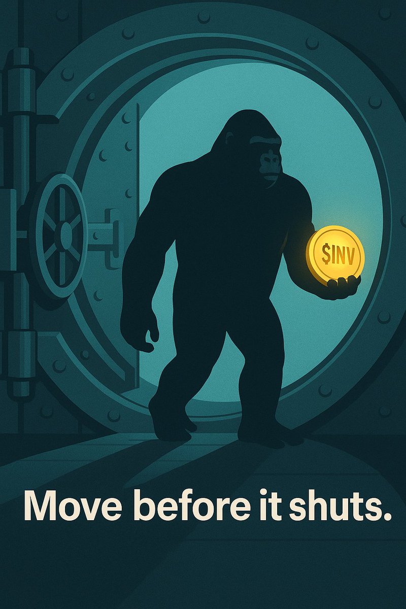 inv_coin64504's tweet photo. The window’s still open.
But not for long.
InVastors don’t wait.
They move before the door slams shut.

This is your moment.

#INVASTOR #InvastorCoin #TimingIsEverything #Web3Moves #EarlyEntry #StrategicCrypto #NoSecondChances