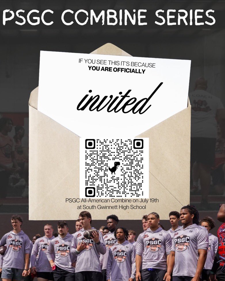 thanks for the invite 

@CoacDaniels06 <a href="/CoachEzzardHorn/">Ezzard C. Horn Jr /G\ PHA 🇧🇸</a> <a href="/PSGC2024/">🍑Peach State Gridiron Classic All-American Game🍑</a> <a href="/GACACoaches/">Georgia Athletic Coaches Association</a>