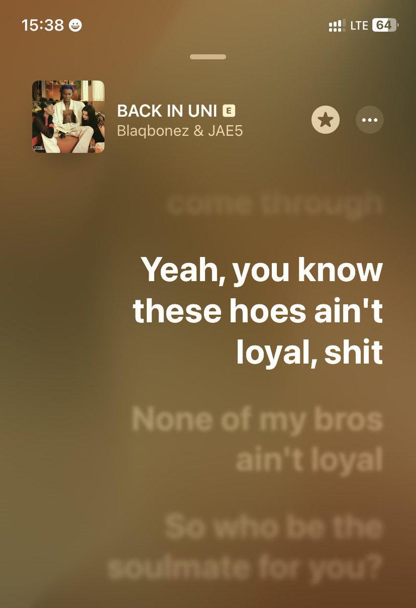 bbsmoke_'s tweet photo. "Yeah, you know these hoes ain't loyal, shit." C Blaqbonez & JAE5 hitting deep with "Back In Uni." Who else feels this on a spiritual level?
#Blaqbonez #JAE5 #BackInUni #LyricsThatHit
#Unloyal #Relatable #Music #NewMusic
#NigerianMusic #Afrobeats https://t.co/u25LFLtvls