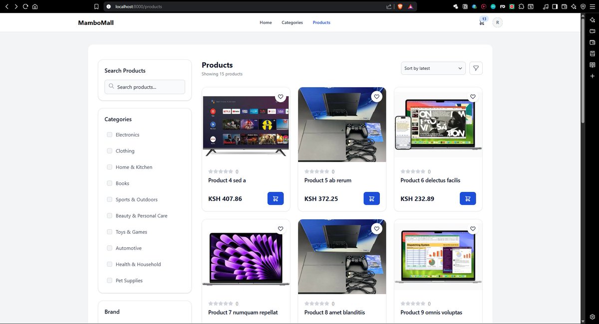 ghetto_techie's tweet image. I&apos;m nearly finished building my e-commerce web app using Laravel and the TALL stack. Check it out on my GitHub. #laravel #php #livewire #ghettotechie #webdevelopment #100DaysOfCode #fullstackdeveloper #phplaravel #webdev