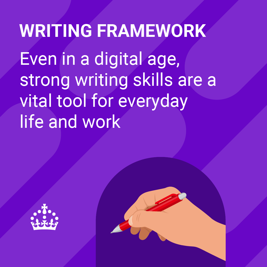 educationgovuk's tweet photo. Too many children leave primary school without essential writing skills. Our new framework will build a nation of confident writers - part of our Plan for Change mission to break the link between children's backgrounds and their future success.