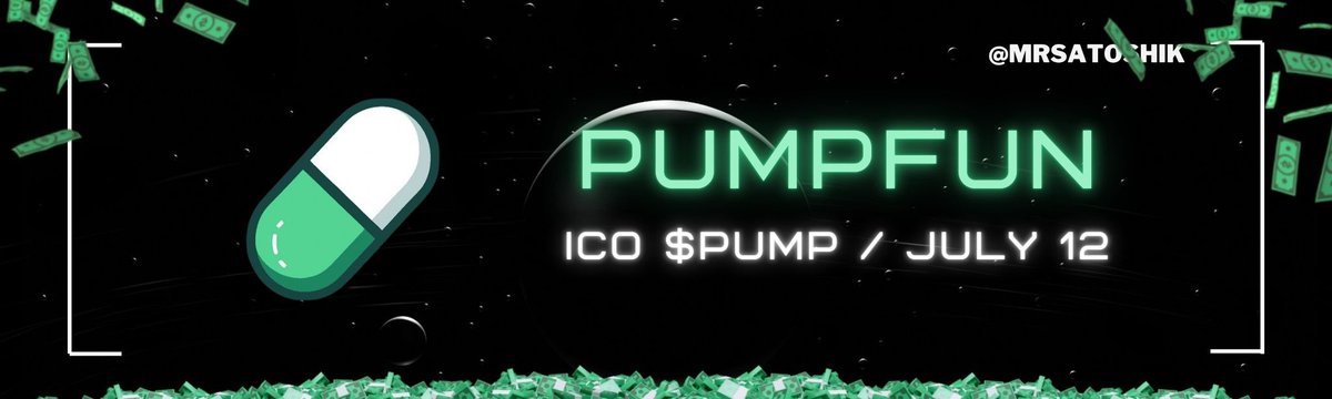 MrSatoshik's tweet image. PumpFun is launching the ICO and airdrop of the $PUMP token:
> the ICO price per token is $0.004, based on a $4 billion valuation;
> 24% of the tokens are allocated to the community, but I believe around 10% will be distributed through the airdrop, with the remaining 14%…