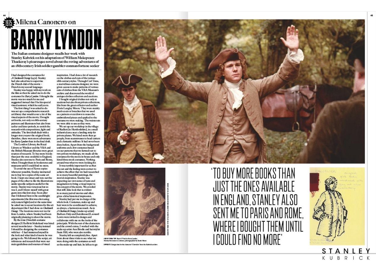 1975: The Year That Changed Cinema Forever. 

Sight and Sound: the Summer 2025 issue is out now, 50 years after the release of #BarryLyndon, featuring an exclusive interview with the film's award-winning costume designer Milena Canonero.

Get your copy at: bfi.org.uk/sight-and-sound