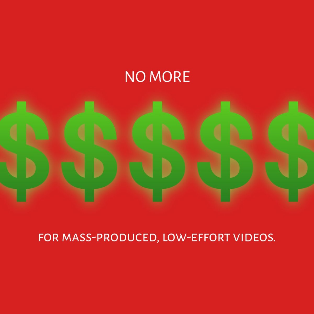 Androbranchofcl's tweet photo. Monetization will favor creators, not cloners. If your content is 90% copy-paste, it may soon be 100% demonetized.
Stay real. Stay creative. Stay AndroBranch.
#YouTube2025 #YPPupdate #OriginalContent https://t.co/9HFXS6CFkg
