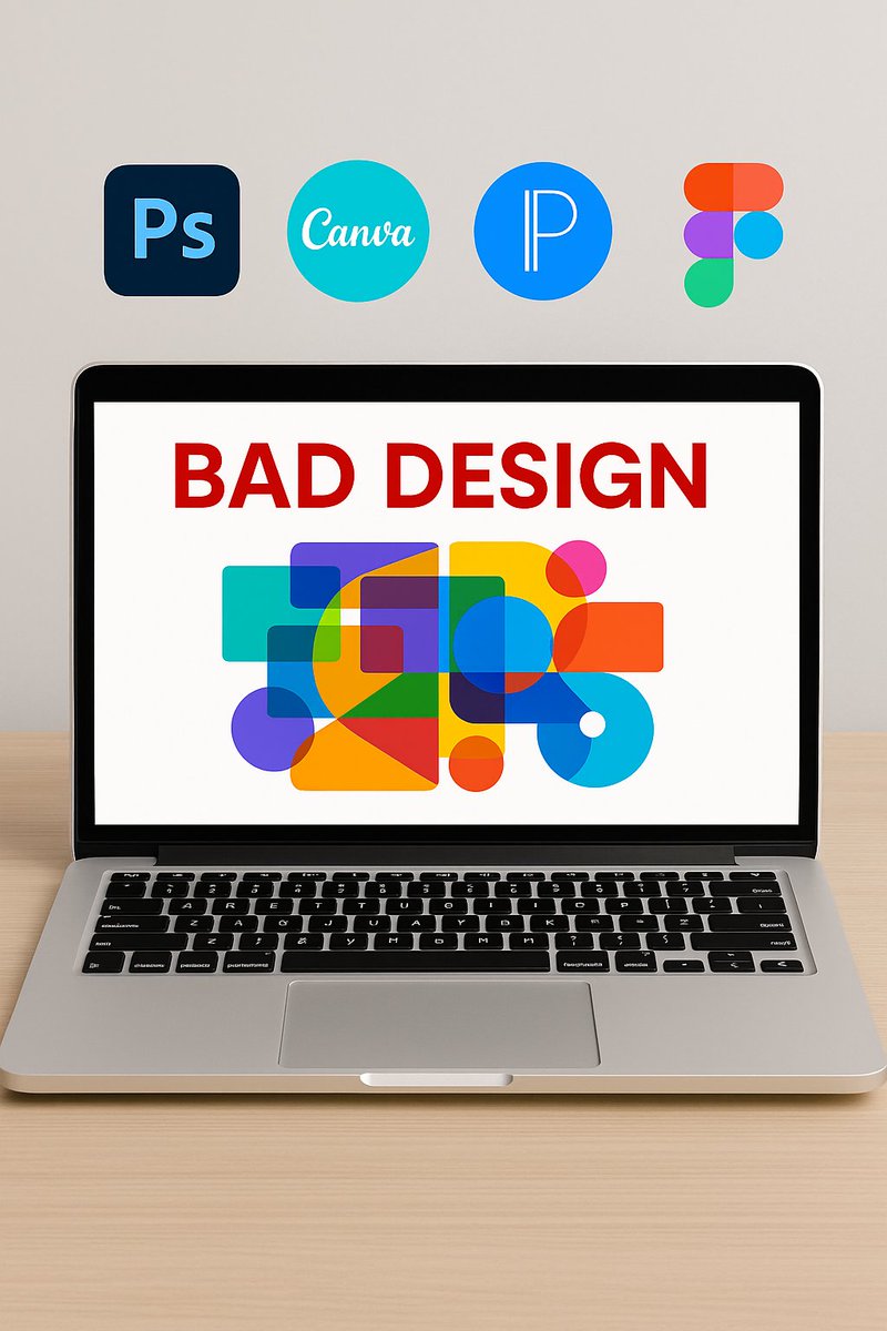 graphics21491's tweet image. If tools made great designers… everyone would be one.

I’ve seen clean work from PixelLab
And I’ve seen confusing mess from Photoshop.

It’s not the tool.
It’s the mind behind it.

🎯 Learn design.
📚 Master principles.
🧠 Practice creativity.

#DesignTruth #GraphicDesign #Creat