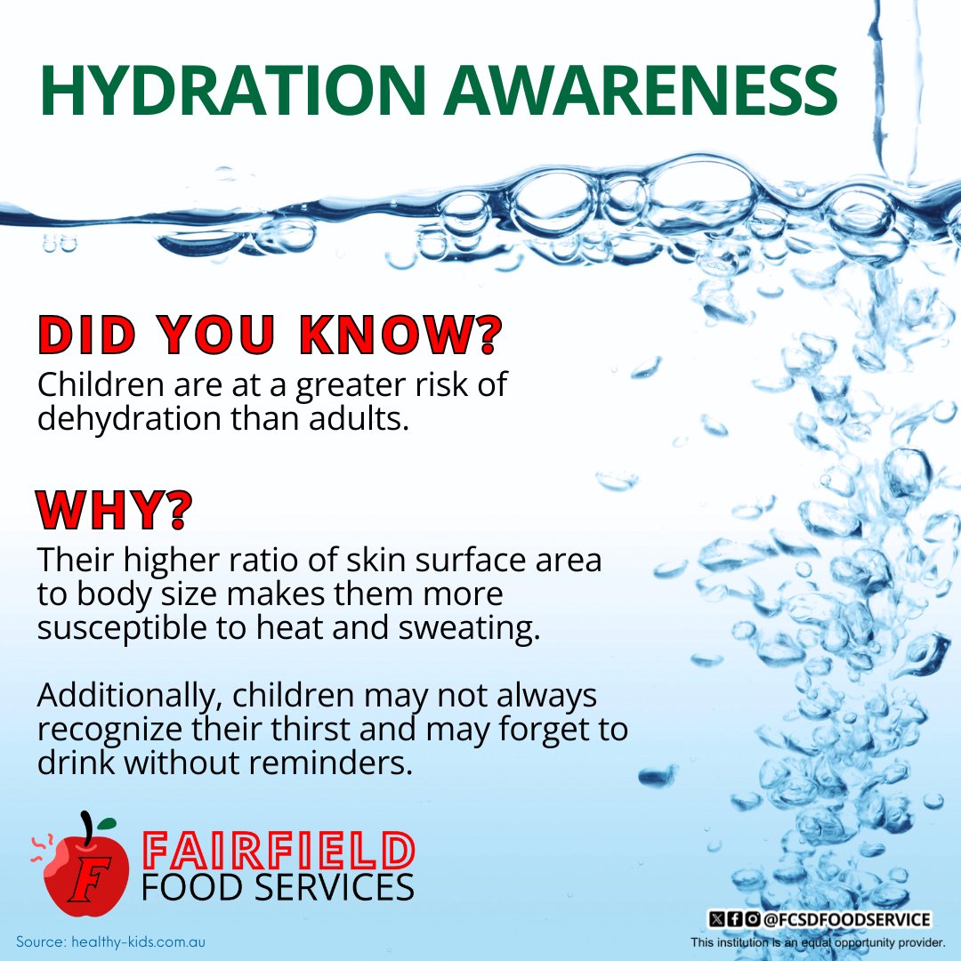 FCSD Food Services (@fcsdfoodservice) on Twitter photo Nutritious meals are just the start! We encourage <a href="/FCSDNews/">Fairfield City Schools</a> students to stay hydrated too, for a brighter tomorrow! 💧
#FairfieldPride #FairfieldOH #FairfieldOhio #Fairfield #OHschools #ButlerCounty Nutritious meals are just the start! We encourage <a href="/FCSDNews/">Fairfield City Schools</a> students to stay hydrated too, for a brighter tomorrow! 💧
#FairfieldPride #FairfieldOH #FairfieldOhio #Fairfield #OHschools #ButlerCounty