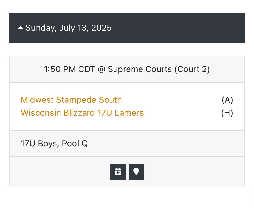 Hard-work we start. Hard-work we end. One last run in AAU. Here’s our schedule for this weekend in Chicago for <a href="/ny2lasports/">NY2LA SPORTS</a> The Final Chapter!