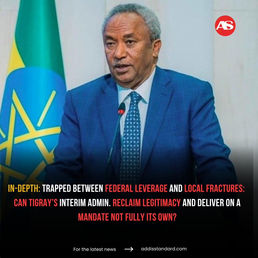 addisstandard's tweet photo. #In_Depth_Analysis: Trapped between federal leverage and local fractures: Can #Tigray’s Interim Admin. reclaim legitimacy and deliver on a mandate not fully its own?

Four months since it was formed by a federally choregraphed ceremony in Addis Abeba, Tigray’s Interim Administration faces mounting pressure from all sides amid a deepening humanitarian and political crisis.

Trapped between federal leverage and local fragmentation, the administration of  Lt. Gen. Tadesse Werede is struggling to return nearly a million internally displaced people (IDPs) and restore Tigray's territorial integrity.

 “This is a matter of life and death,” said Yohannes Tekle (PhD) of Mekelle University, underscoring the urgency of returning IDPs - particularly from Western Tigray - as the fifth rainy season hits. It may well be the making and breaking of the interim administration, which was given barley one year and a litany of to-do lists.

The return of displaced communities remains paralyzed by overlapping federal inaction and internal power struggles. “The issue has become a political gamble,” said Berhanu Astebeha of Salsay Woyane, pointing to divisions within the TPLF and a federal government accused of using delay tactics.

For a historian interviewed for this in-depth “The federal government remains both the biggest challenge and the key to any solution,” stressing its role in withholding budget, blocking roads, and failing to enforce the Pretoria Agreement.

Despite these challenges, some observers see potential in the new leadership under Lt. Gen. Tadesse. His background in the security sector and relative credibility with both Mekelle and Addis Abeba could be an opportunity to unify factions and restore public trust. 

“The greatest hope is that this administration is not yet entangled in internal power struggles,” one historian noted. But as time runs out, the question remains: Can the administration reclaim legitimacy and deliver on its federally choreographed mandate? 

https://t.co/B3gMSXxsVI