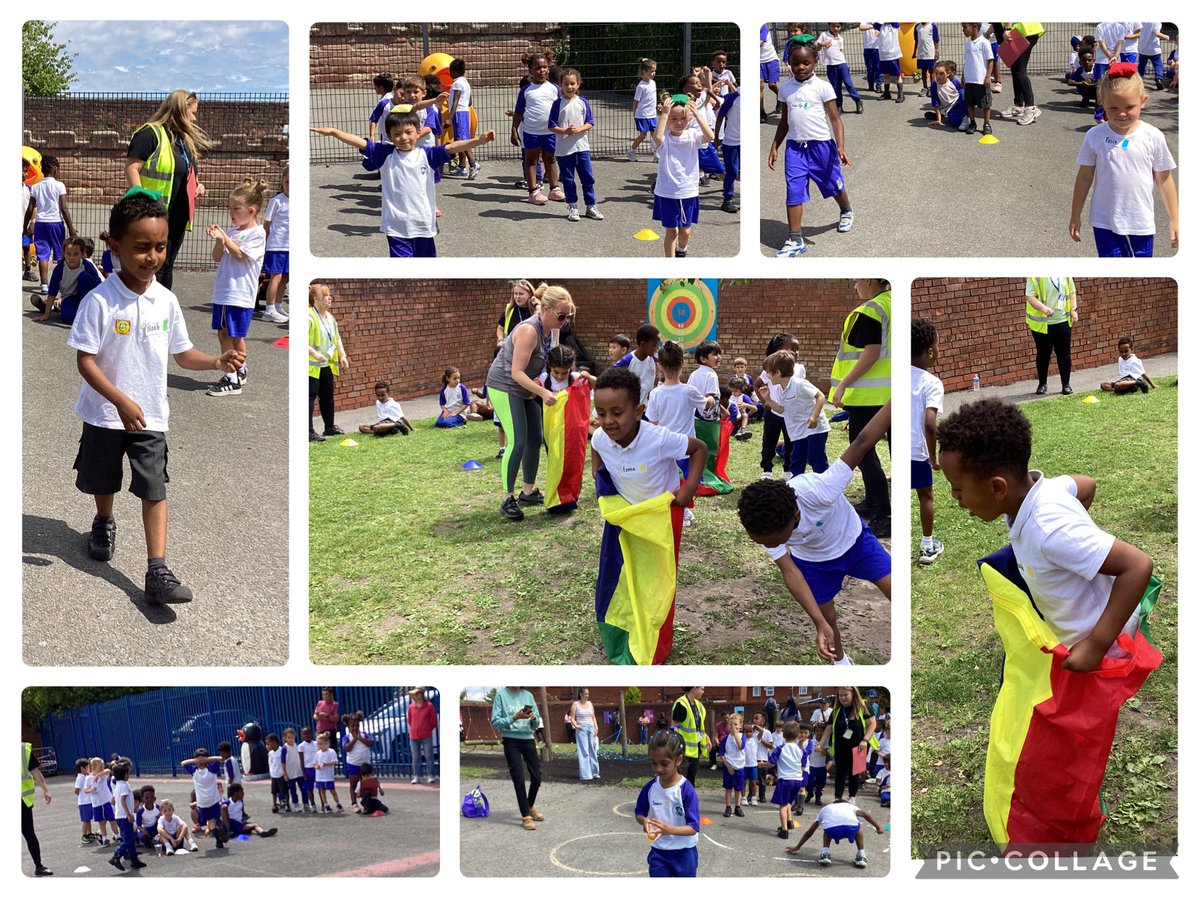 StAnnesSycamore's tweet photo. What a brilliant sports day event! Reception you were amazing!!! Thank you to all of the parents who turned up to show support 🏅🏅🏅 @StAnnesLiv https://t.co/NdAwG8Oj8G