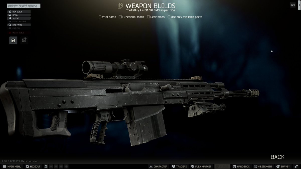 LogicaISoIution's tweet image. #EscapeFromTarkov ** TheAKGuy AK-50 **
Tarkov now features an AK-50 named quite literally after @TheAKGuy himself