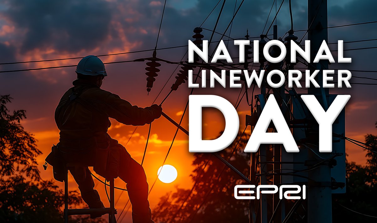 On U.S. National Lineworker Appreciation Day, we recognize the skill, commitment, and resilience of the lineworkers who power our communities. ⚡️
To all lineworkers: thank you for your essential work and dedication. We salute you today and every day.  #LineworkerAppreciationDay
