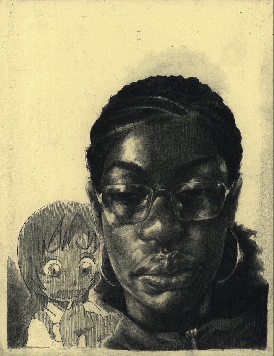 snakebone_'s tweet image. Public Speaking
Graphite on Toned Paper
8.5” x 11”