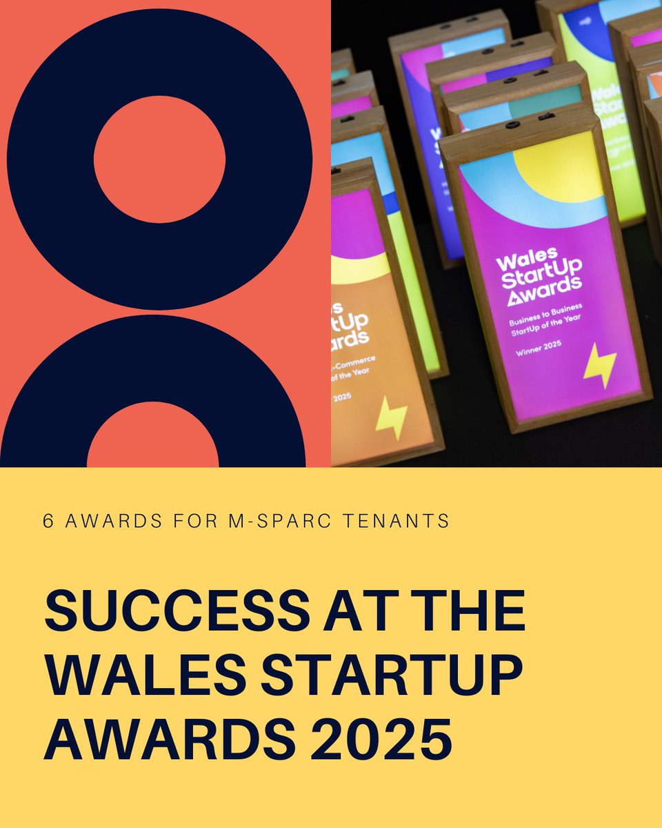 🏆 Award-winning startups! 🚀

6 <a href="/M_SParc/">M-SParc</a> companies won at the Wales StartUp Awards, including <a href="/PellyPro/">Pelly</a> <a href="/ecodetectuk/">ecodetect</a> <a href="/DaroganWales/">Darogan • Wales's Graduate Hub</a> <a href="/valart_collect/">ValArt</a> 👏

Read more here - m-sparc.com/startup-awards…