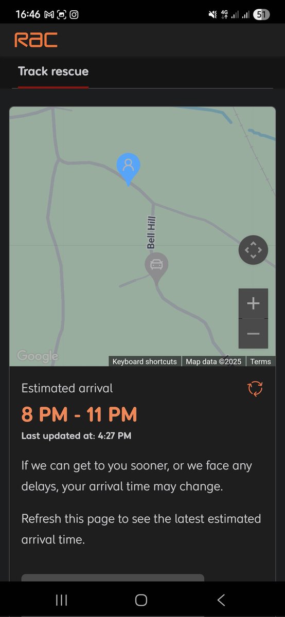 bear_pause's tweet image. Different car, same issue. Why are @TheRAC_UK so useless? I've already been here since 3pm... been told to call the police as the car is in a country lane... if its a police matter, call around and get me moved quicker!