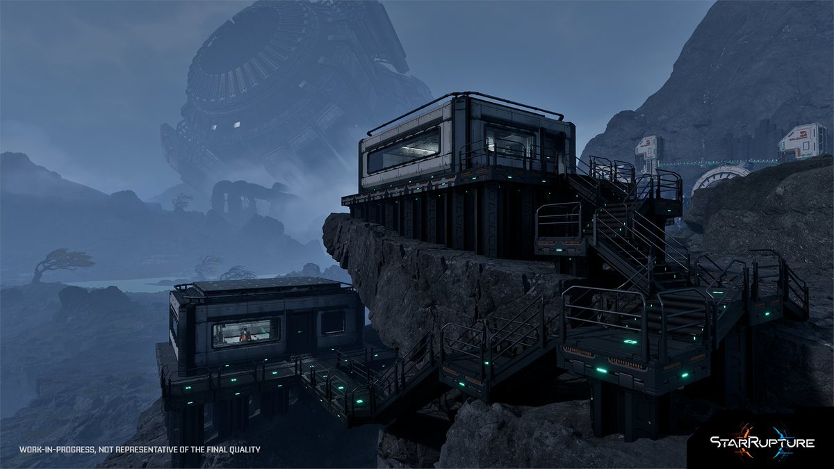 StarRupture's tweet image. The Habitats you will build across the planet’s surface will be your safe spots. They’re not only perfect hideouts to stock & refill your supplies and plan your next actions, but also great places to hide from the scorching heat or waves of enemies.
Read more in our June Dev…