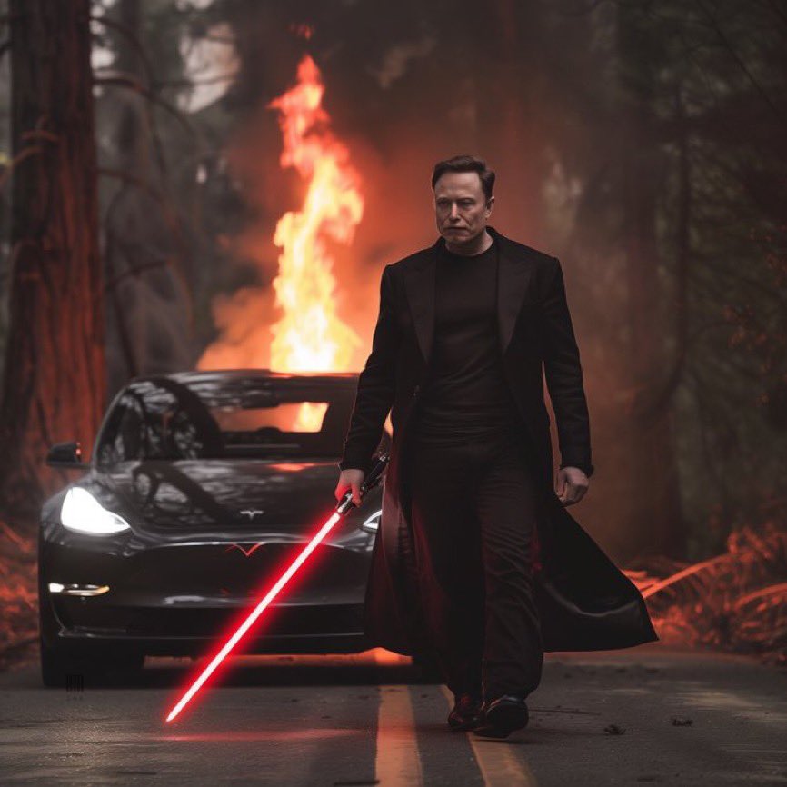 Don't mess with Tesla!❤️‍🔥
