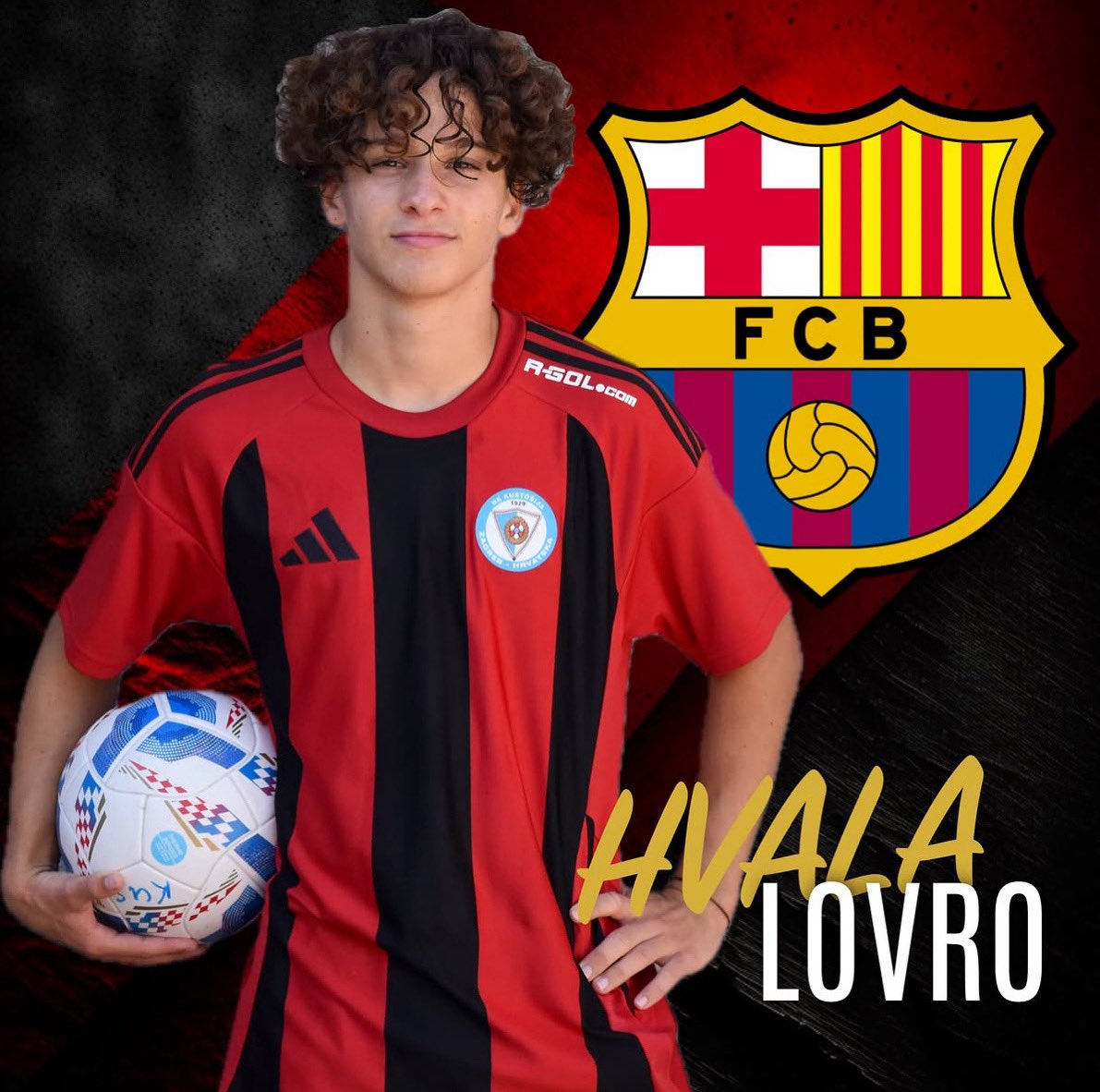 🚨 OFICIAL | El NK Kustošija confirma en sus redes sociales que Lovro Chelfi se ha unido al Barça Atlètic.

Ahora se espera la confirmación por parte del club azulgrana.