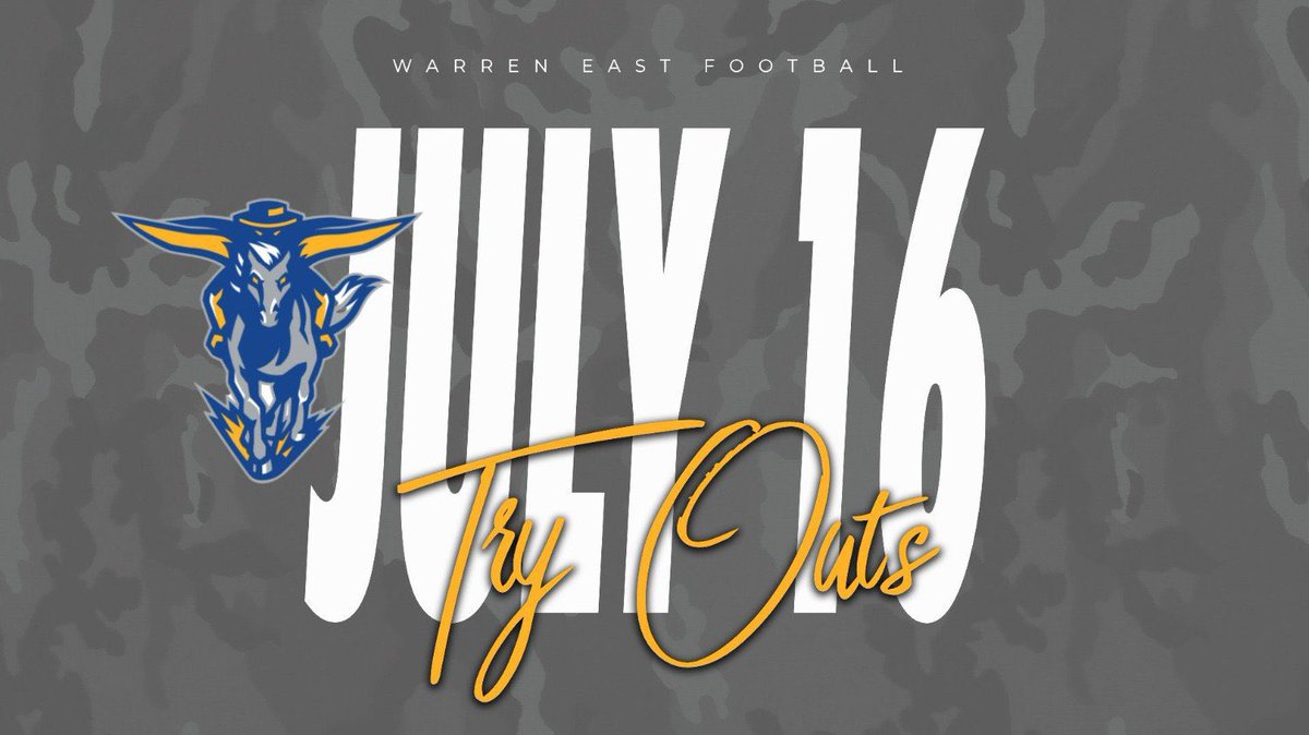 The tryout date for the 2025 Football Team is one week from today from 4:30-7:00. Must have an up to date copy of your KHSAA Physical in order to participate.