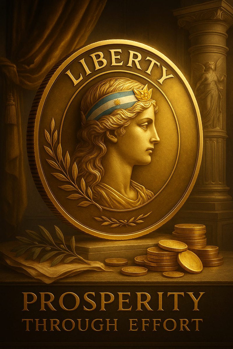 gabriel4611016's tweet photo. Tweet 8/8
No es utopía. Es diseño de sistemas.
LibertyCoin + Argentina pueden liderar el cambio.
El pasaporte digital libre ya no es una idea.
Es un manifiesto.
Y acaba de empezar. 🚀
#LibertyCoin #IdentidadDigital #ArgentinaCripto #PasaporteNFT https://t.co/kdyVNt0Ztc