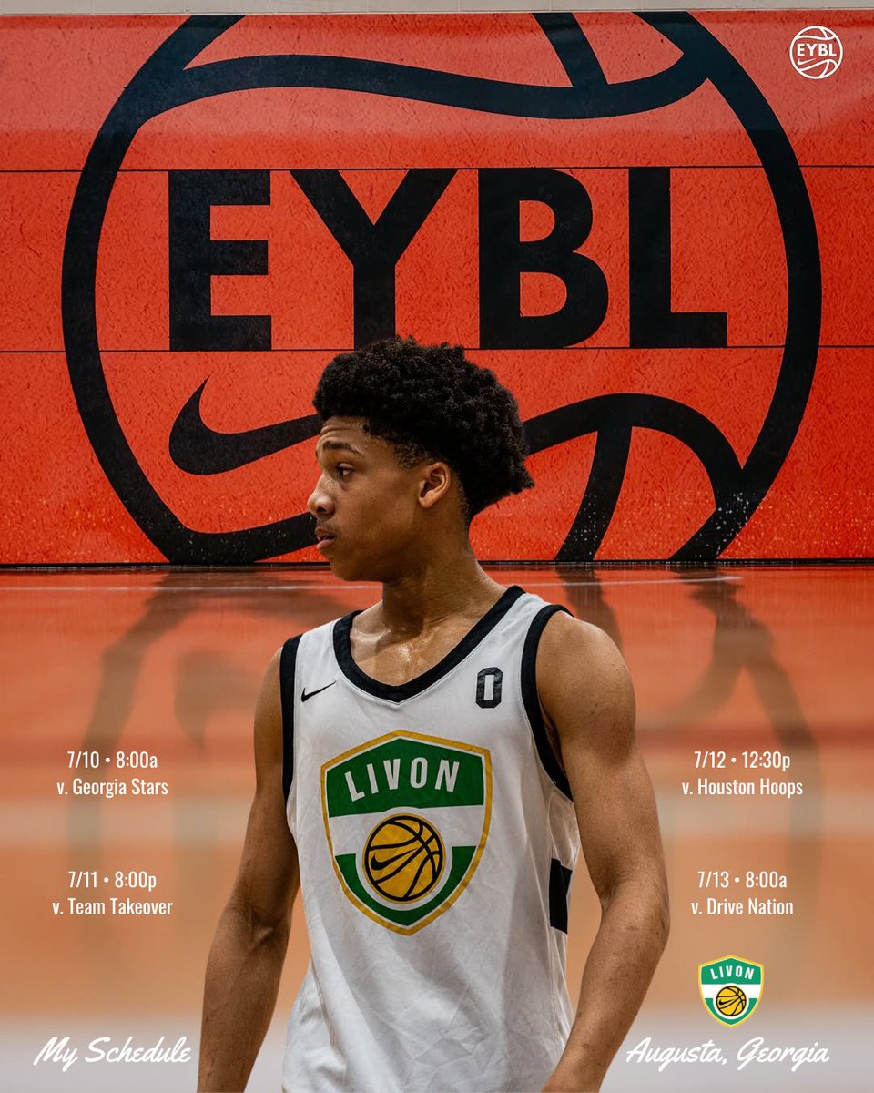 MaxMoody24's tweet image. My #EYBL schedule for this weekend. @LivOnBasketball @STPointHoops