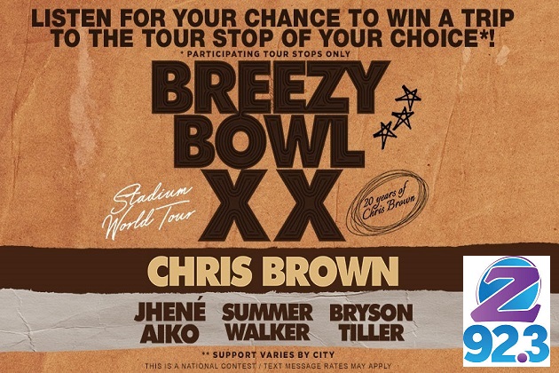 U &amp; ur bestie goin to see Chris Brown at the tour stop of your choice! Text the keywords you hear at 8, 11, 2, 4, 9pm All Week! Airfare, hotel, ticketz &amp; more! Ultimate Vacation GetawayZ