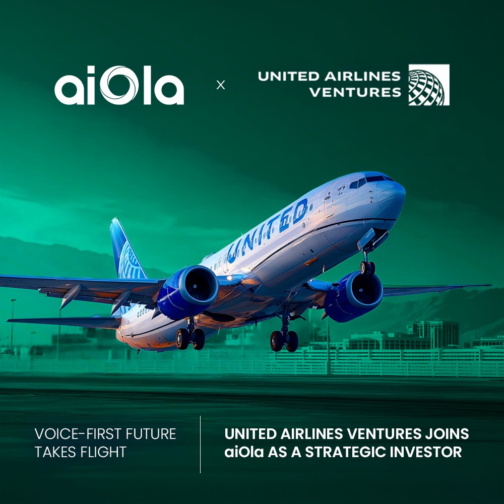 BIG NEWS! 🎉 <a href="/united/">United Airlines</a> Airlines Ventures is now a strategic investor in aiOla!
