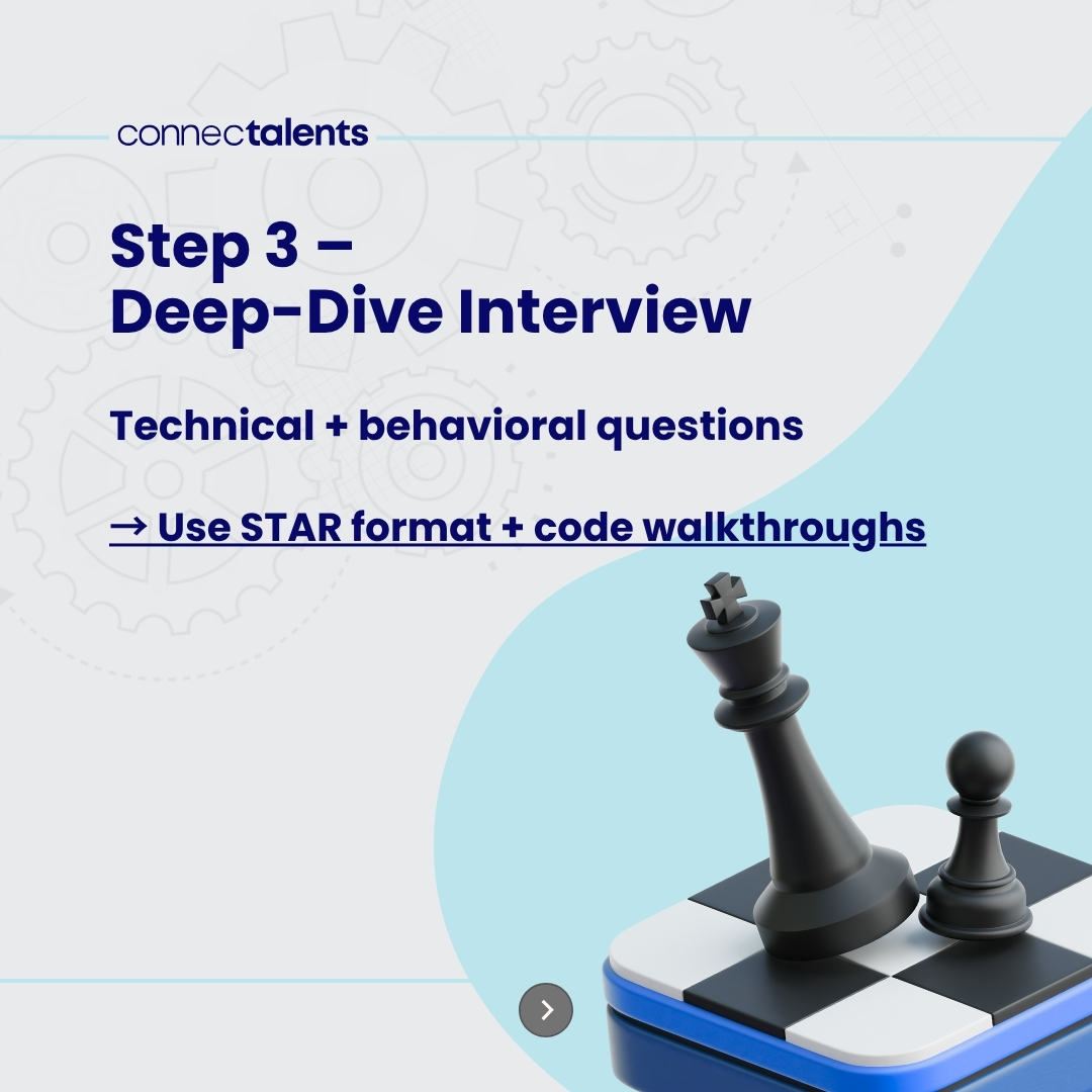 CTMENA's tweet photo. Still using one interview to hire engineers? Time to upgrade.
The hiring process in KSA &amp; UAE tech teams needs structure not speed. Without clear steps, you either lose top talent or make the wrong hire.
#TechRecruitment #UAEJobs #KSAStartups
(1-2) https://t.co/8vJQwY8wwS