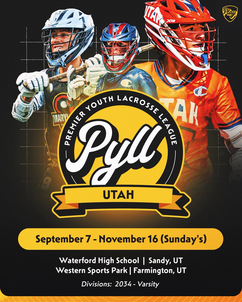 PLL_Academy's tweet image. The Premier Youth Lacrosse League has officially landed in Utah 📍🏔️
Find out your PLL team and ZIP code designations: utaharchersjuniors.leagueapps.com/tournaments/46…